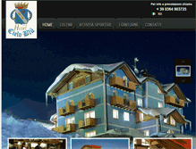 Tablet Screenshot of hotelcieloblu.com